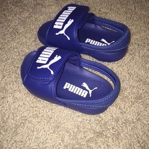 puma baby sandals